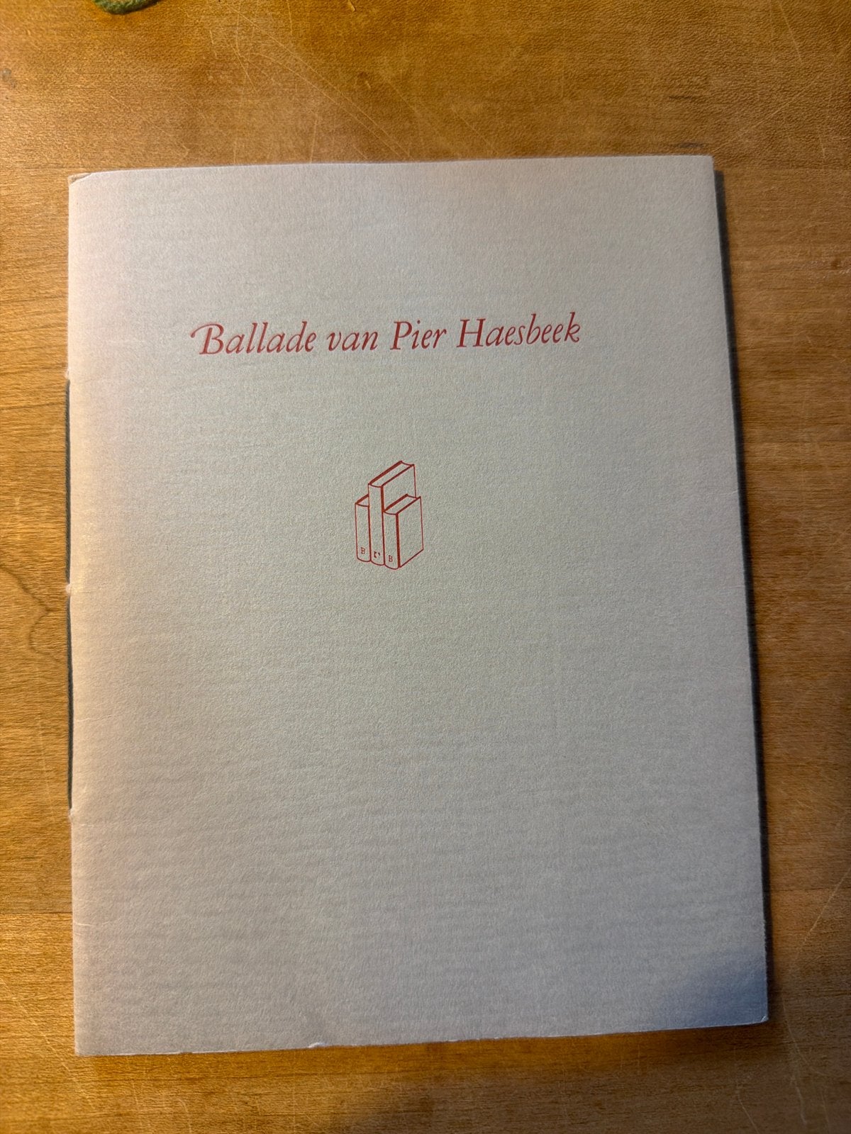 Ballade van Pier Haesbeek - Wouter Wytinck, Ophalen of Verzenden, Zo goed als nieuw, Nederland