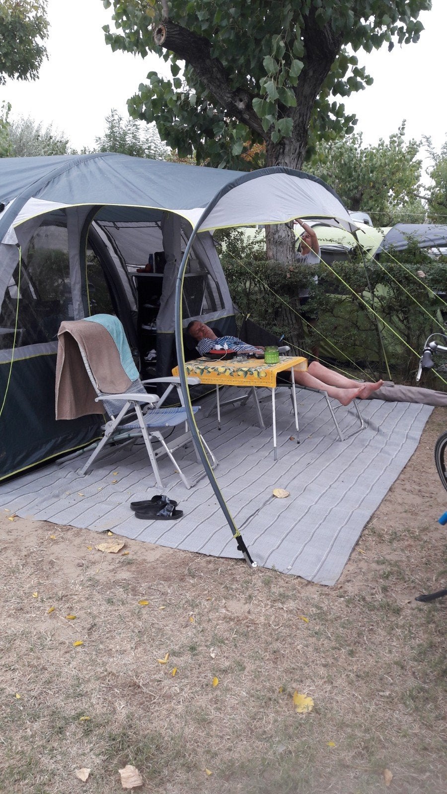 4/6 persoons opblaasbare tent, Caravans en Kamperen, Tenten, Ophalen of Verzenden