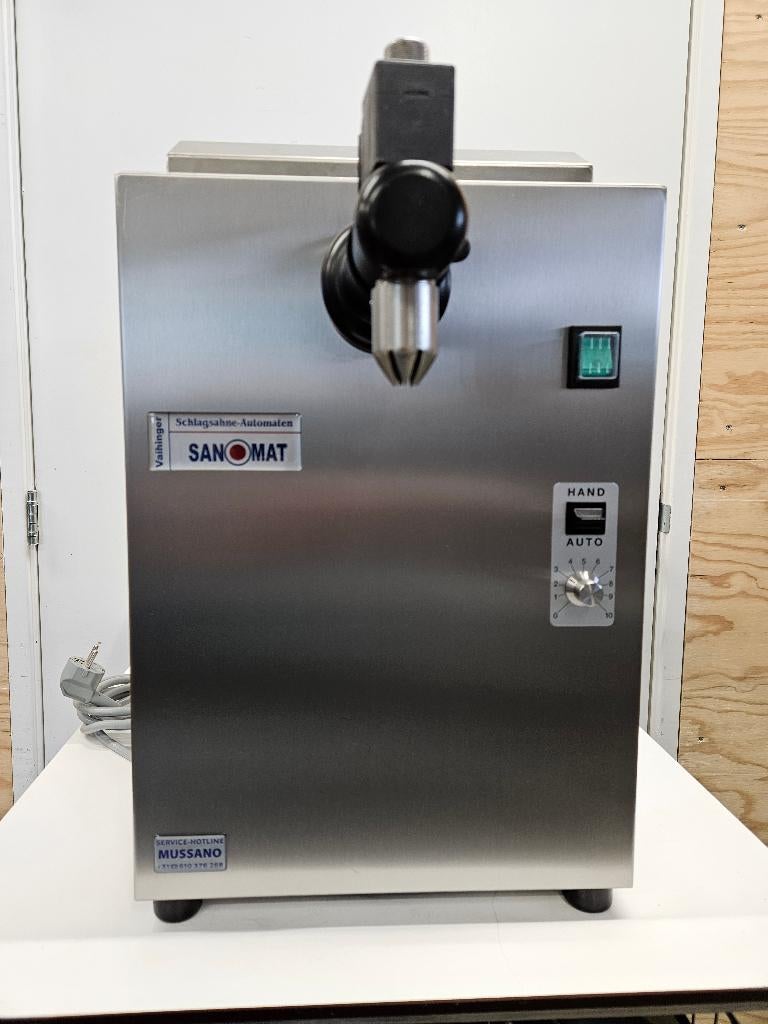 Slagroommachine Sanomat Line 5 ltr., Ophalen of Verzenden, Gebruikt
