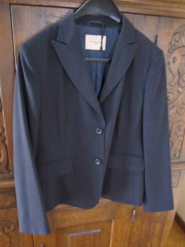 Mooie blazer Laura Lindor Facile - donkerblauw, Laura Lindor, Maat 42/44 (L), Zo goed als nieuw, Jasje