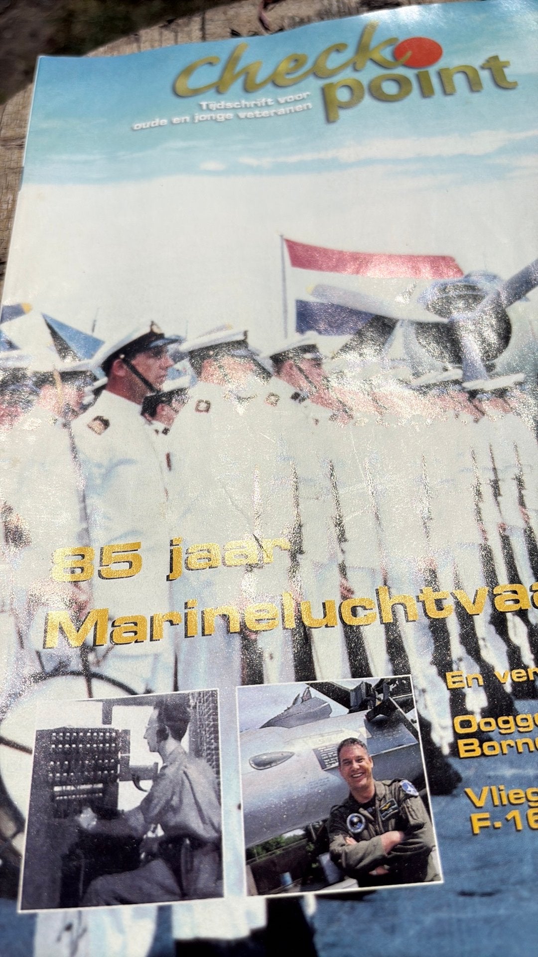 Tijdschrift militairen 2092 luchtmacht marine chinook, Ophalen of Verzenden, Marine, Nederland, Boek of Tijdschrift
