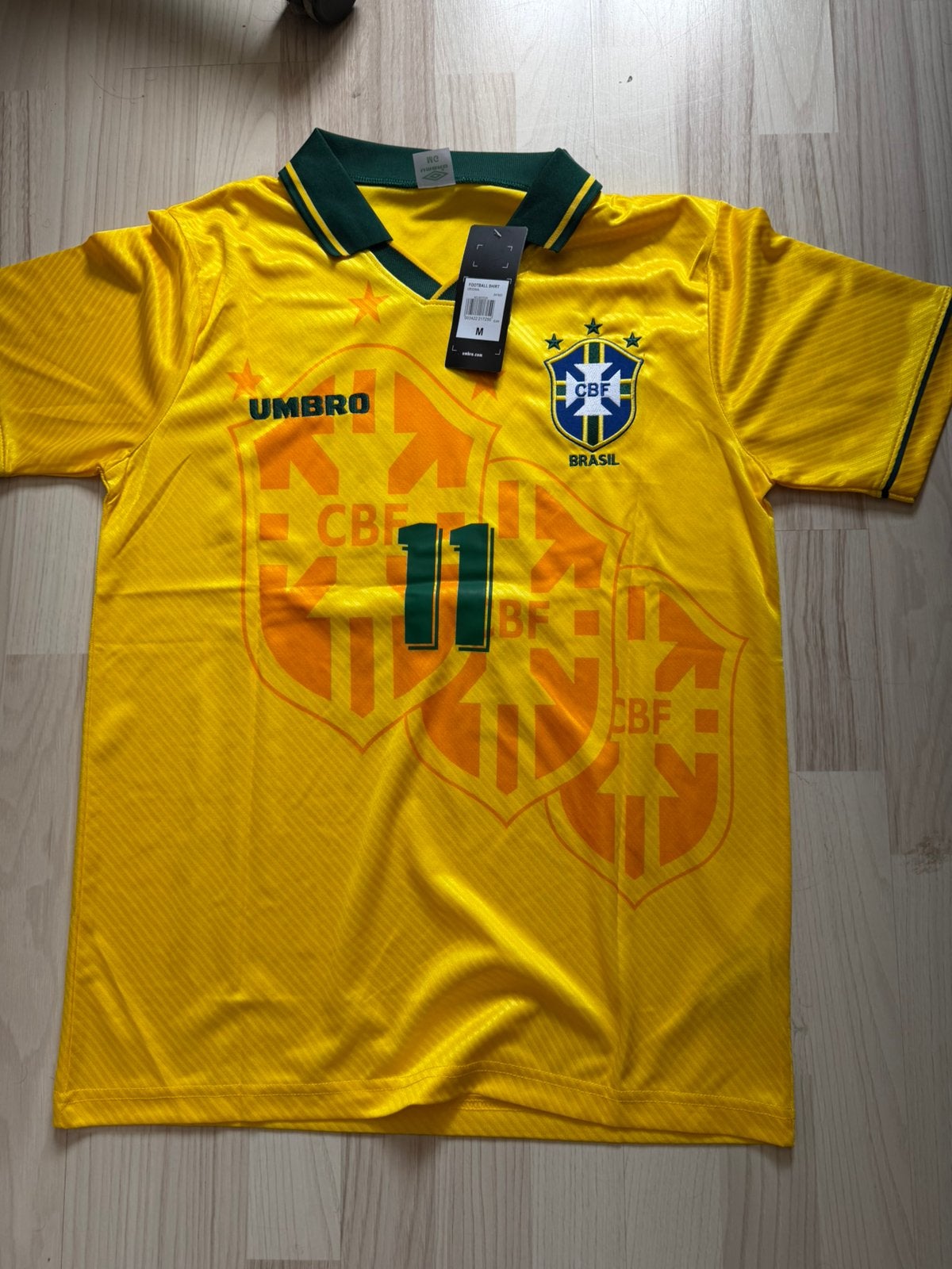 Romario Brazilie 1994 WK retro, Ophalen of Verzenden, Nieuw, Shirt