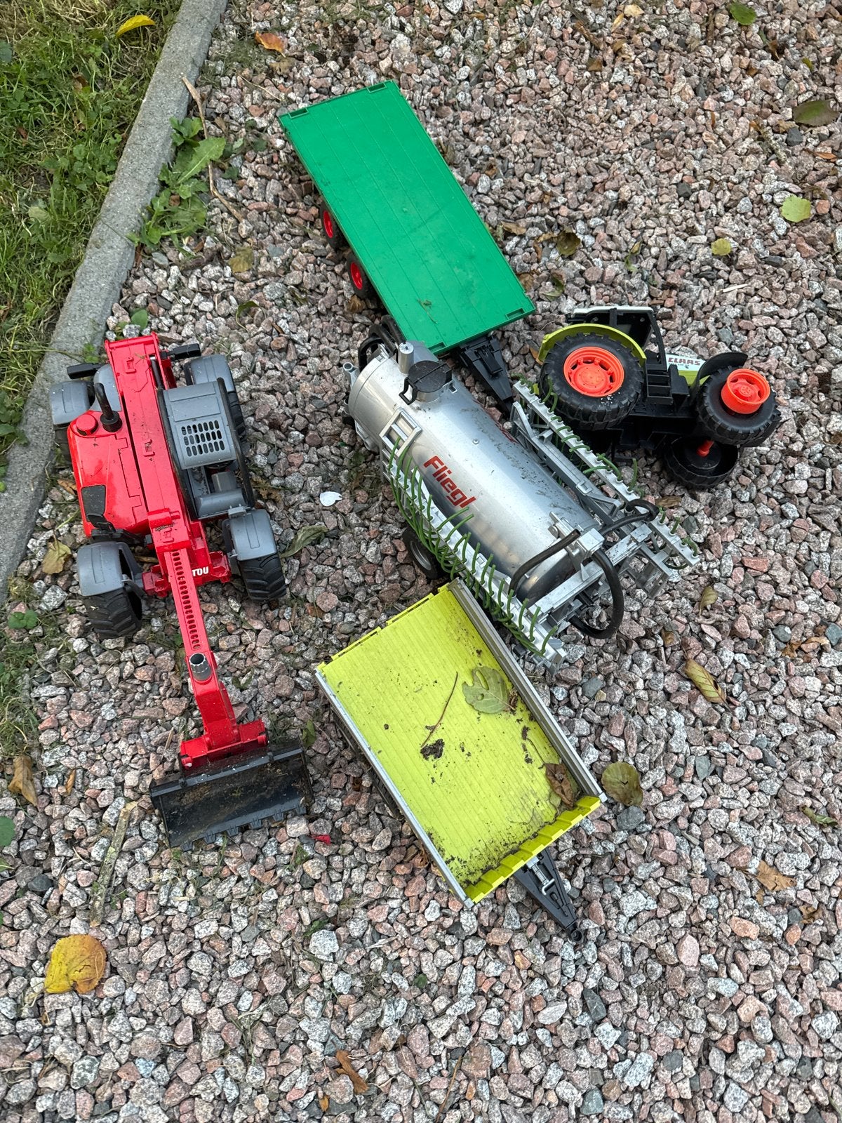 Bruder speelgoed set:, Ophalen of Verzenden, Gebruikt
