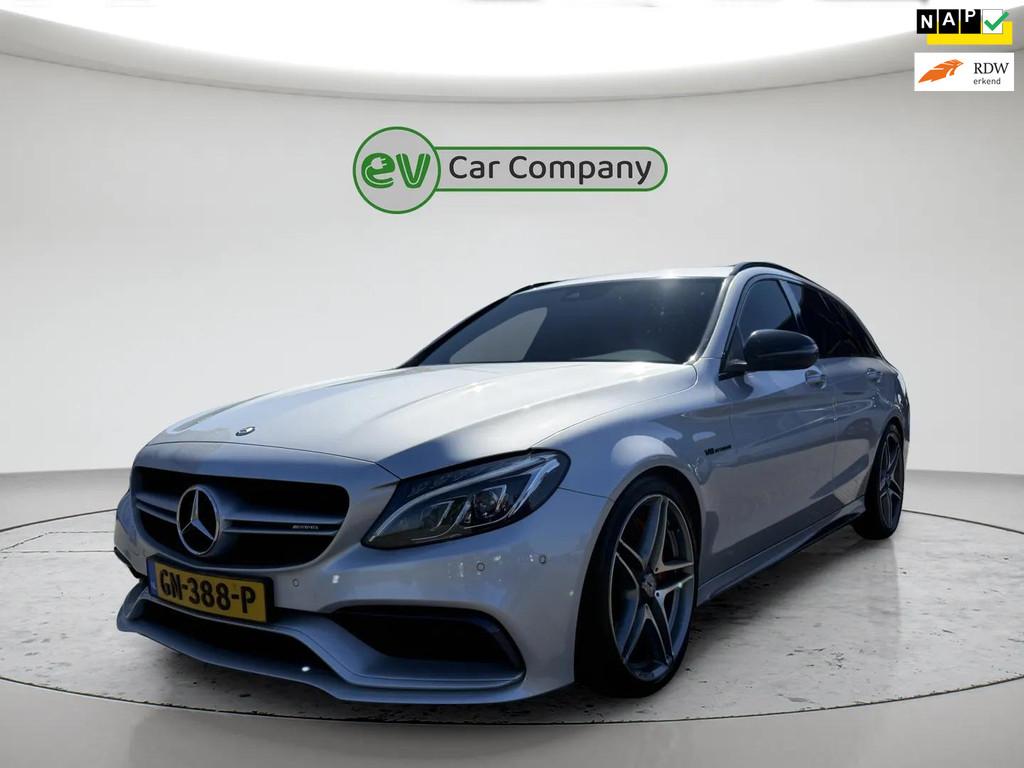 Mercedes-Benz C-klasse Estate AMG 63 | Kuipstoelen | Burmest, Automaat, Gebruikt, Origineel Nederlands, 102 €/maand
