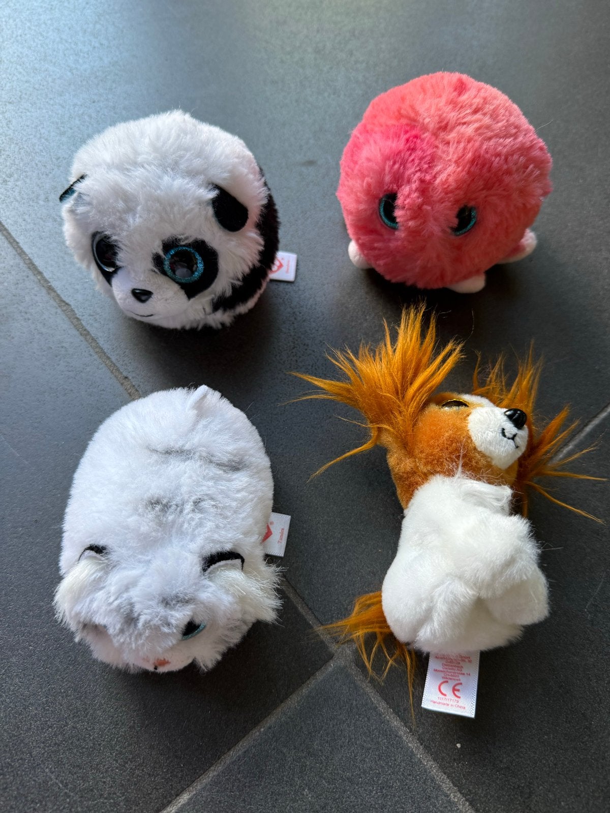 Ty beanie puffies, sleutelhanger en teenie, Overige typen, Ophalen of Verzenden, Zo goed als nieuw, Meerkleurig