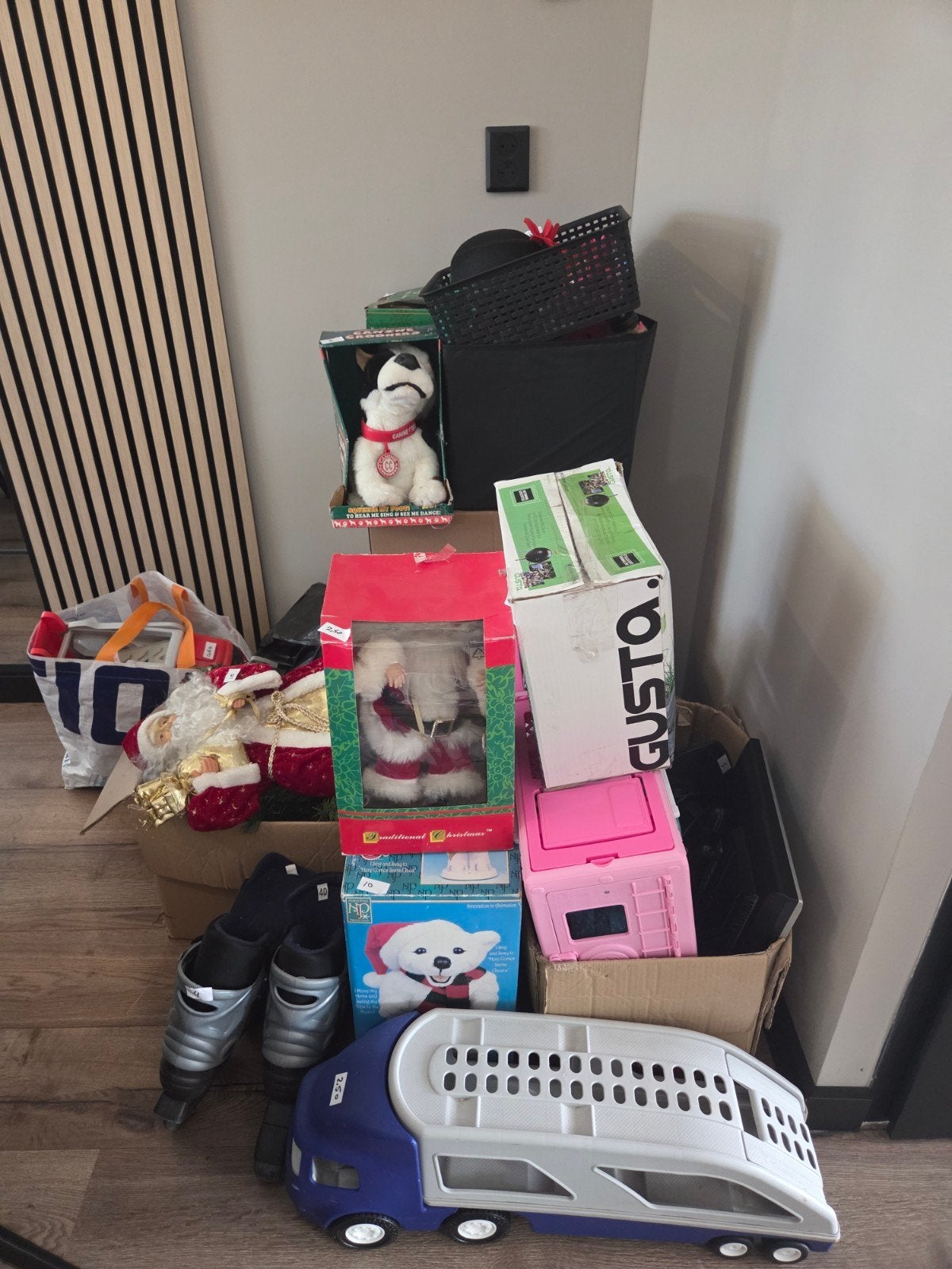 rommelmarkt spullen t.e.a.b, Ophalen