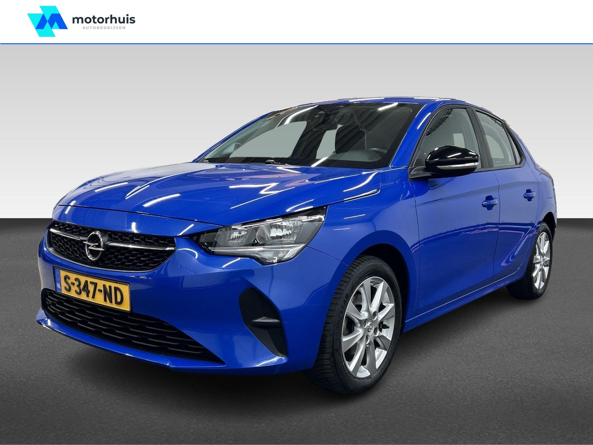Opel Corsa 1.2 Level 2, Auto's, 1199 cc, Blauw, Origineel Nederlands, Bedrijf