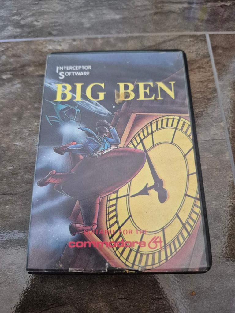 Commodore 64 C64 Kassette Game - Big Ben, Avontuur en Actie, Gebruikt, 1 speler, Ophalen of Verzenden
