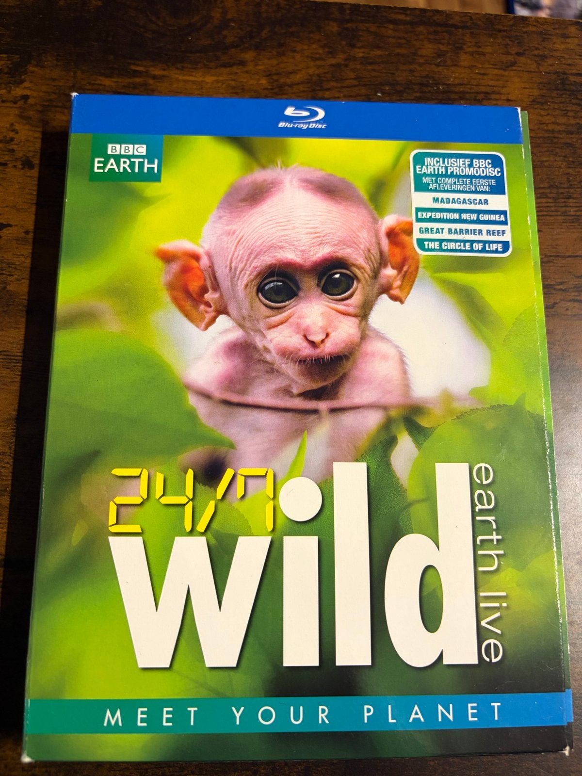 BBC Earth 24/7 Wild Earth Live Blu-ray Disc, Documentaire, Alle leeftijden, Nederlands, Documentaire en Educatief