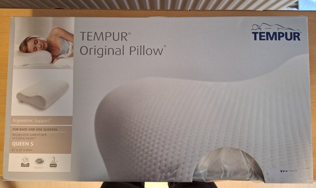 Tempur original kussen Queen S, Huis en Inrichting, Slaapkamer | Beddengoed, Eenpersoons, Wit, Overige materialen, Ophalen of Verzenden