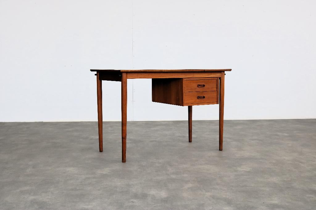 vintage bureau | jaren 60 | teak | Deens (3), Gebruikt, ., Ophalen of Verzenden, .