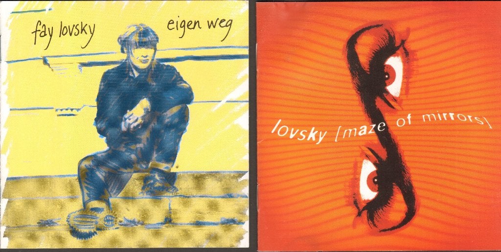 FAY LOVSKY Eigen Weg en/of Maze Of Mirrors CD *DC, Inclusief boekje, Pop, Ophalen of Verzenden, Zo goed als nieuw