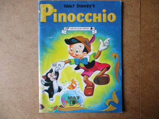 adv8483 pinocchio, Boeken, Stripboeken, Eén stripboek, Ophalen, Gelezen