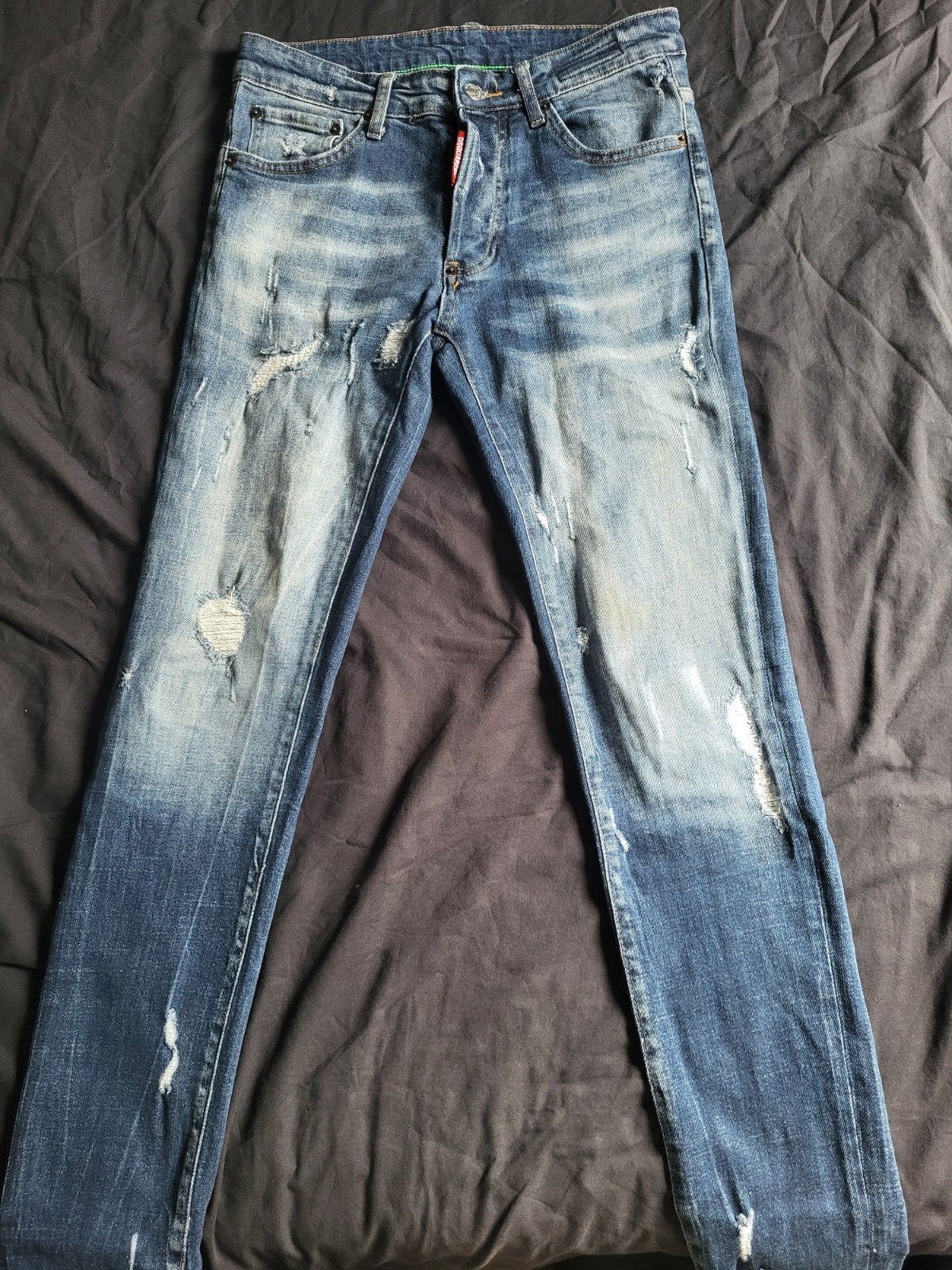 Dsquared2 Jeans, Kleding | Heren, Spijkerbroeken en Jeans, Dsquared2, Blauw, Overige jeansmaten, Ophalen of Verzenden