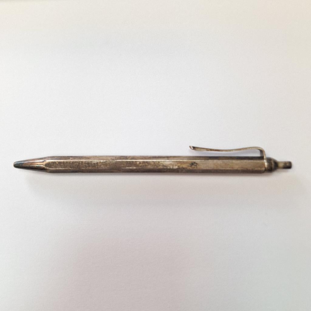 Antieke/Vintage pen – ZILVER, Antiek en Kunst, Ophalen of Verzenden, Zilver