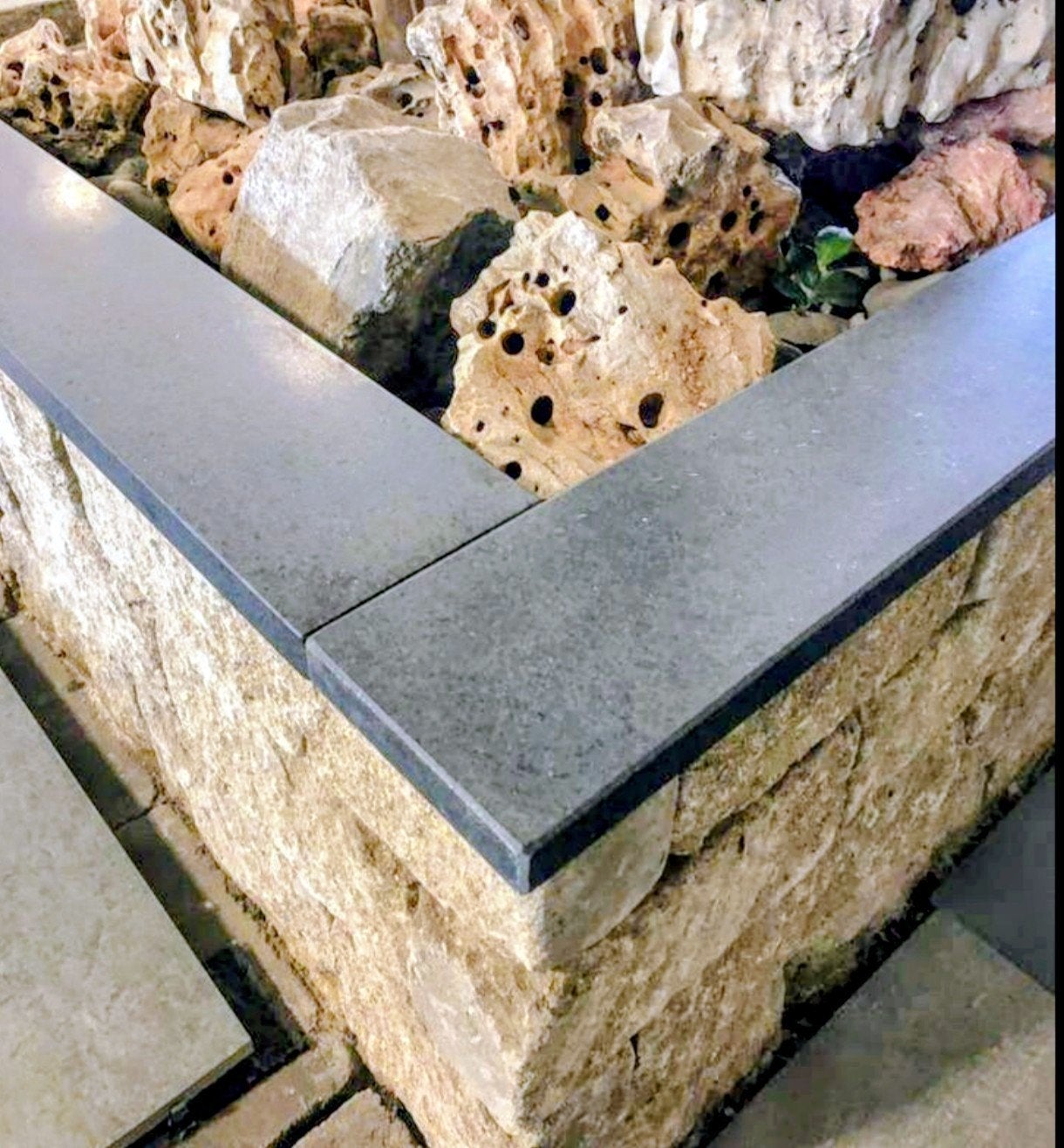 Vijver of bloembak rand 100x20x3 cm, Ophalen, Nieuw