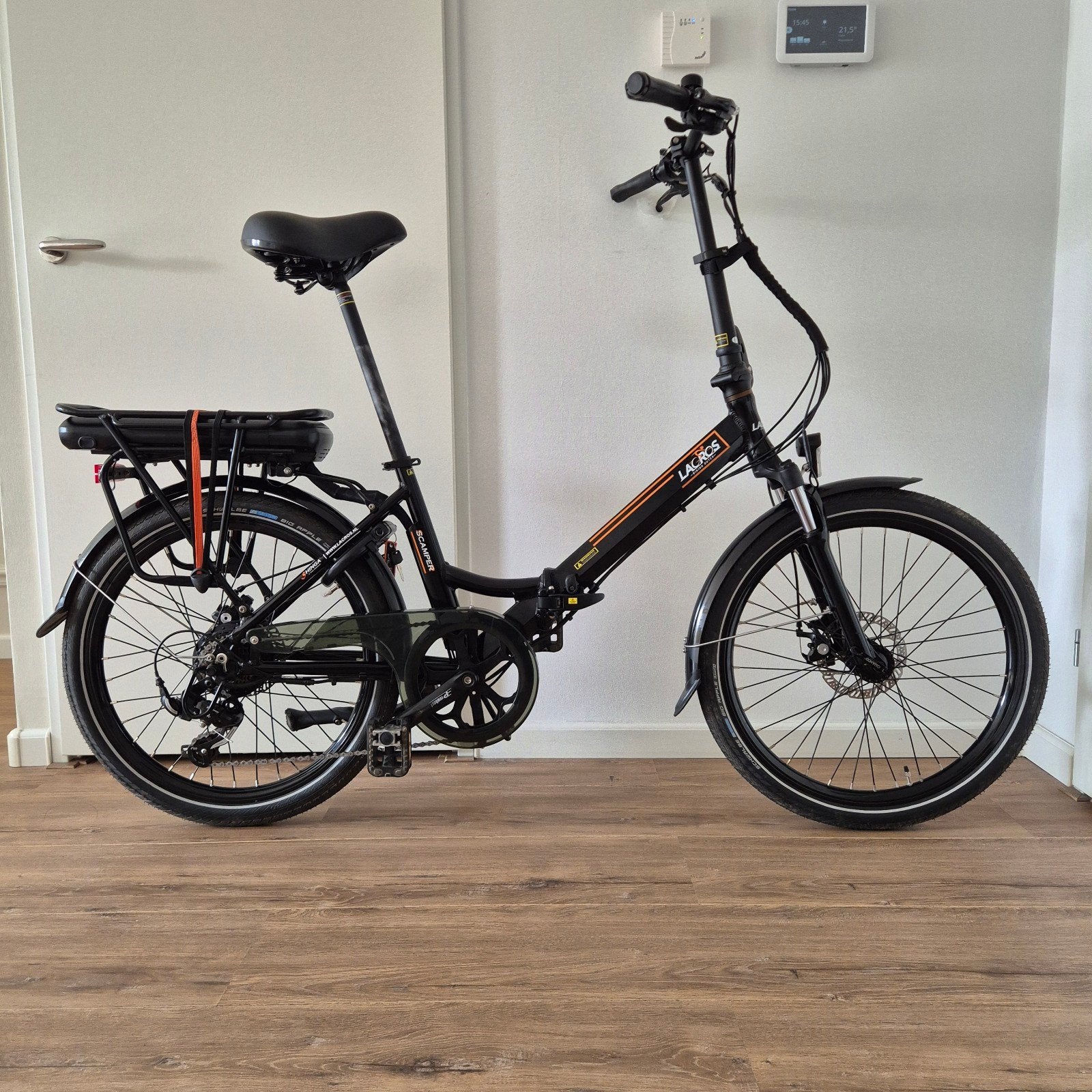 Z.G.A.N. Lacros S200XL elektrische vouwfiets (24inch), Fietsen en Brommers, Fietsen | Vouwfietsen, Ophalen, 20 inch of meer, Versnellingen