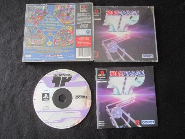 True Pinball PS1 Playstation 1, Overige genres, 1 speler, Ophalen of Verzenden, Zo goed als nieuw