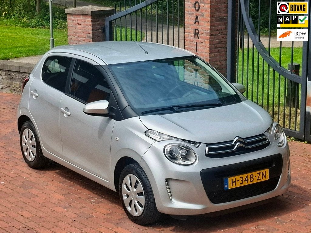 Citroen C1 1.0 VTi Feel 5 Deurs Airco Elec. ramen cv afstand, Gebruikt, Euro 6, 4 stoelen, C1