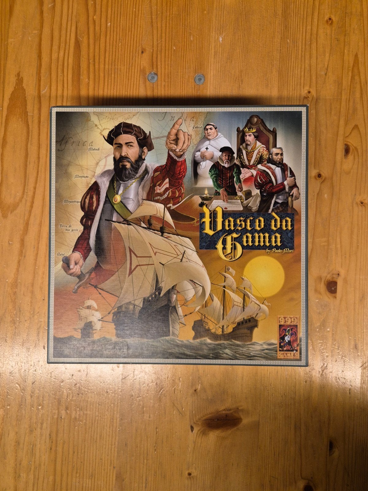Vasco da Gama 999 Games Bordspel, Drie of vier spelers, Ophalen, Zo goed als nieuw, 999 Games