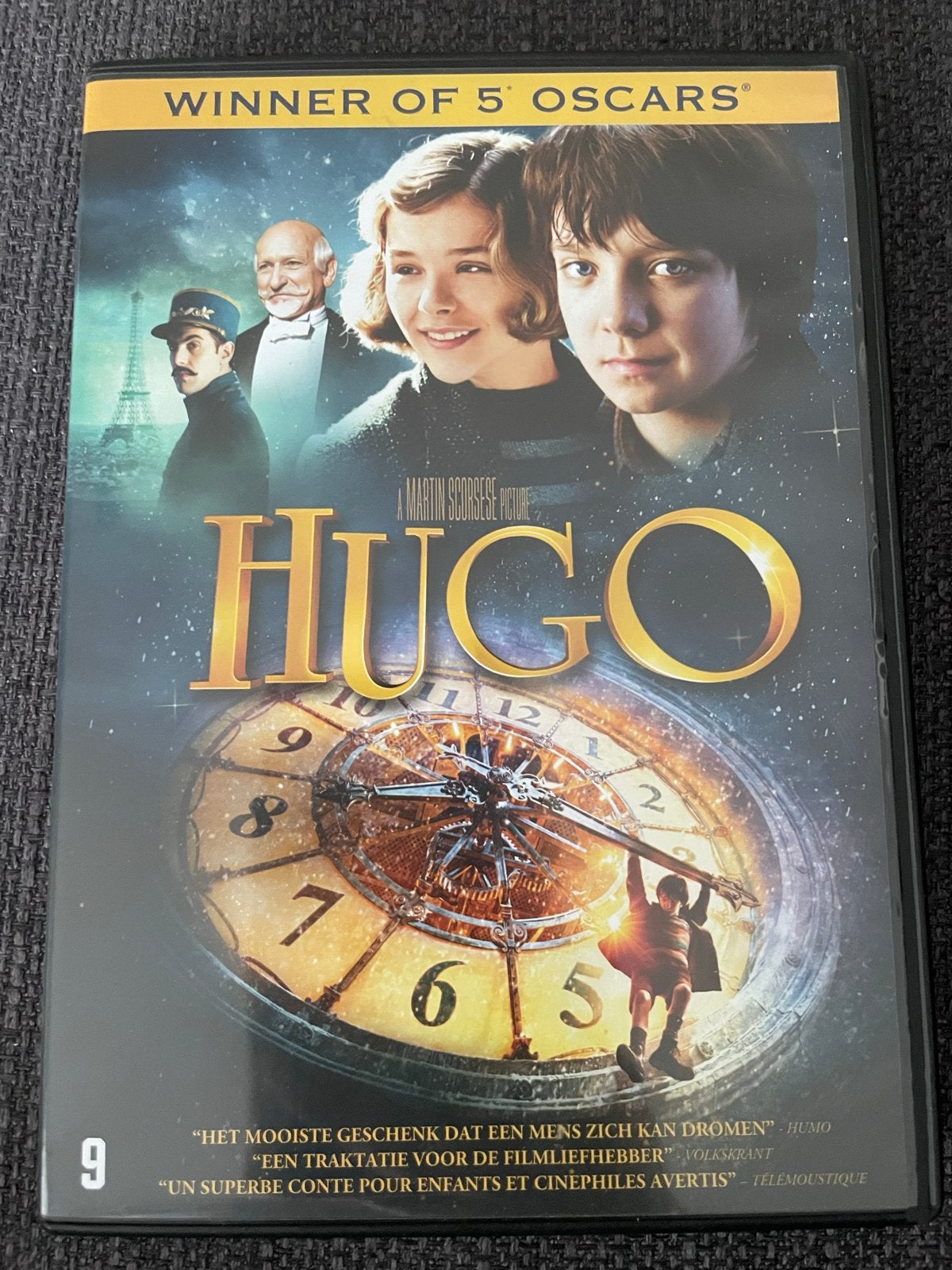 Hugo (DVD) - Winnaar van 5 Oscars, Cd's en Dvd's, Dvd's | Drama, Gebruikt, Overige genres, Vanaf 9 jaar, Ophalen of Verzenden