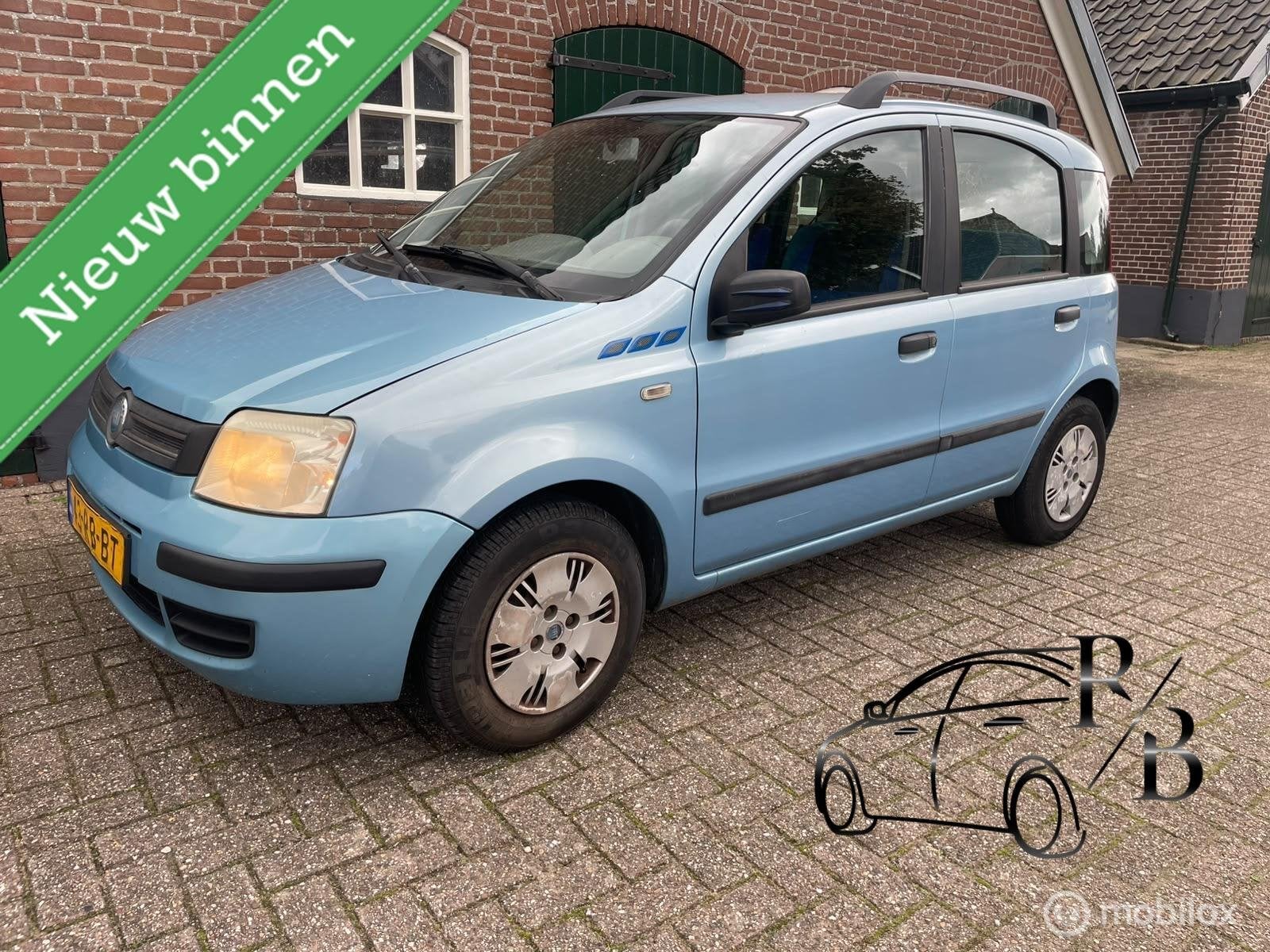 Fiat Panda 1.2 Dynamic INRUILKOOPJE VASTE MEENEEMPRIJS HANDE, Voorwielaandrijving, Stof, Gebruikt, Origineel Nederlands