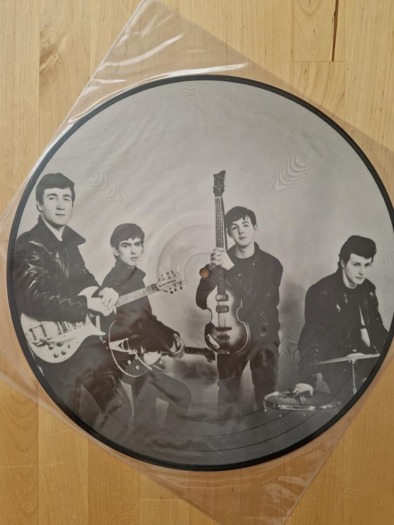 The Silver Beatles Picture Disc LP - Zeldzaam Vinyl, Ophalen of Verzenden, Zo goed als nieuw, 12 inch