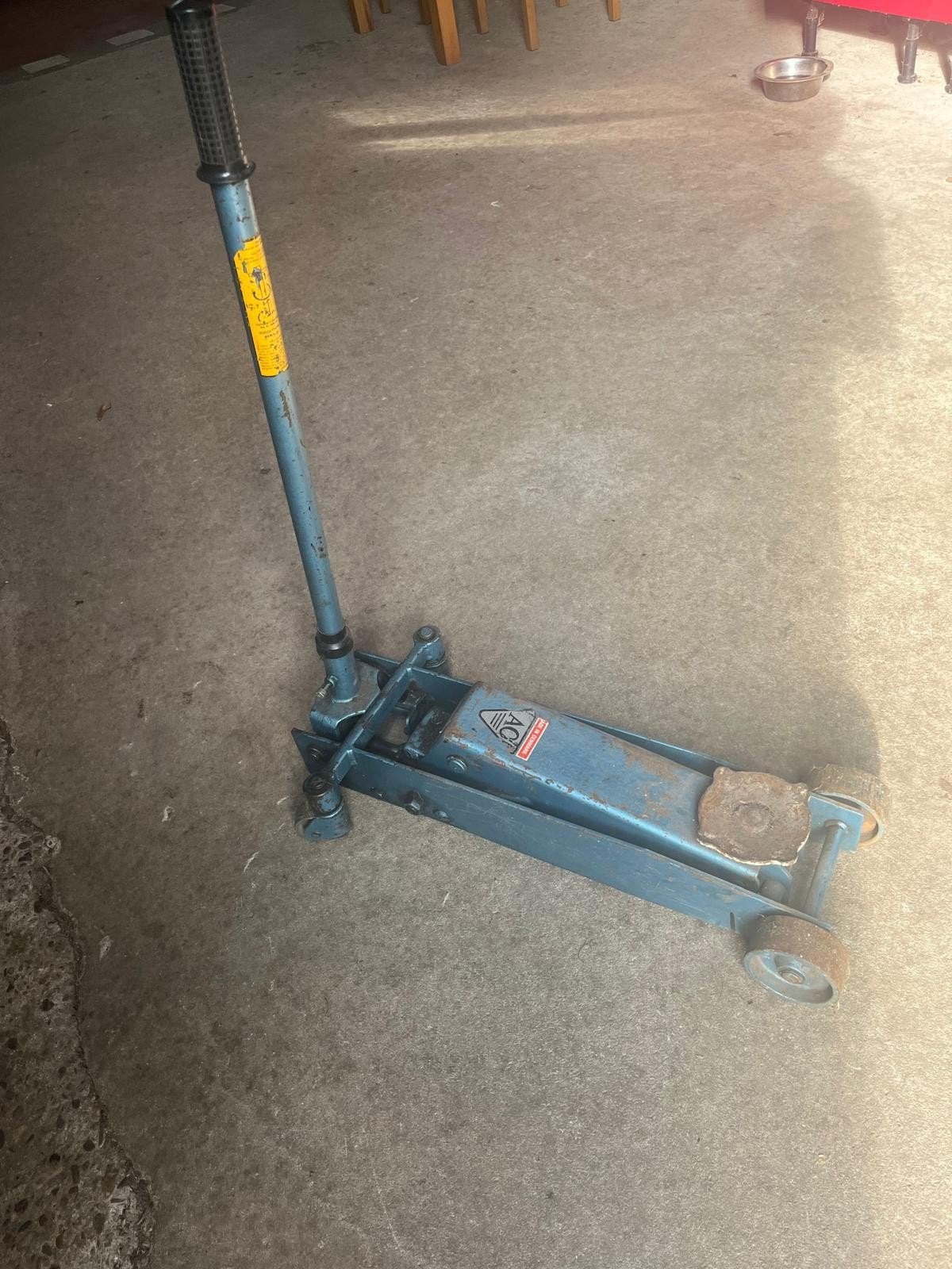 1500kg AC hydraulics garagekrik, made in Denmark, Ophalen, Hydraulisch, Garagekrik