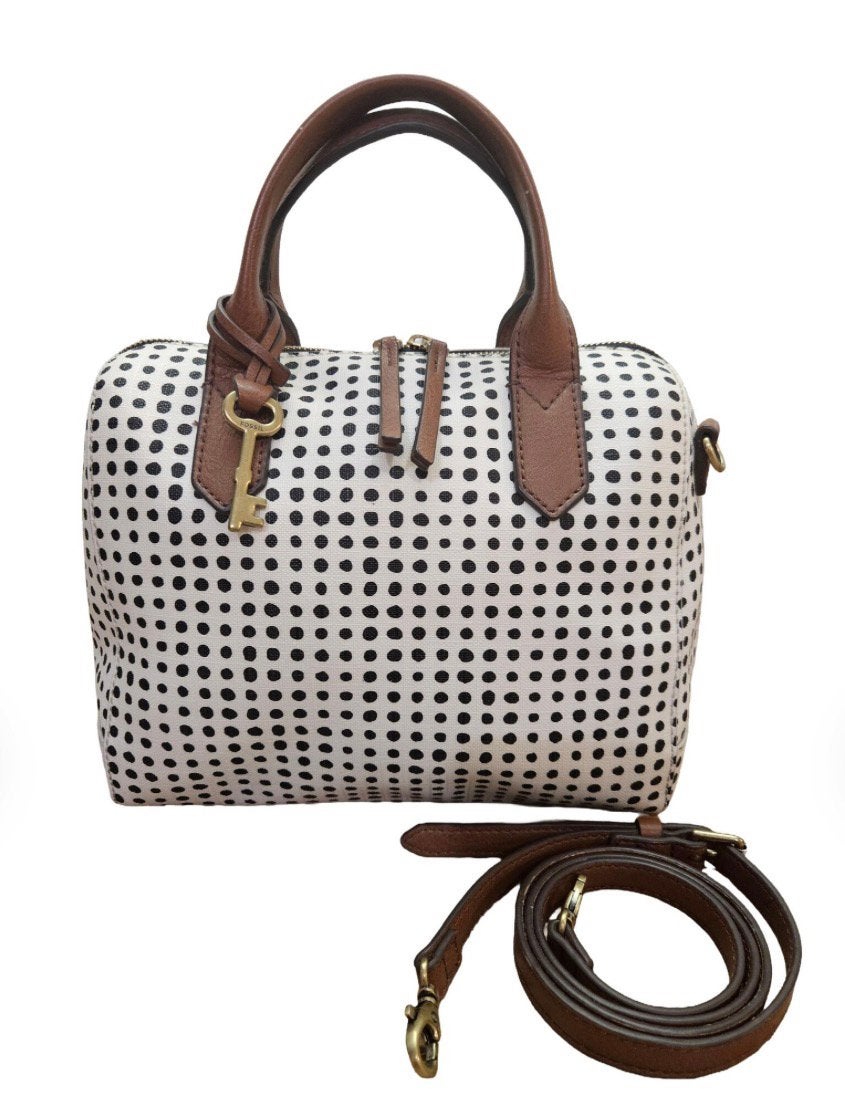 Fossil polkadot crossbody/handtas (nieuw), Ophalen, Nieuw, Overige kleuren, Handtas