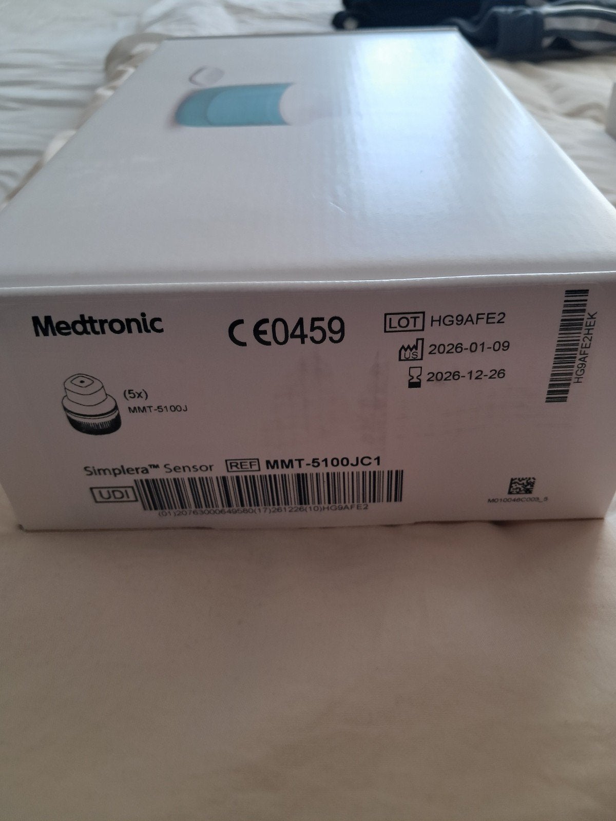 Medtronic sensor 5 stuks nieuw in doos diabetes, Ophalen of Verzenden, Nieuw