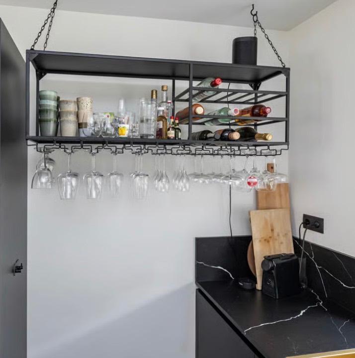 Glazenrek, Ophalen, Minder dan 5 flessen, Minder dan 50 cm, Glas
