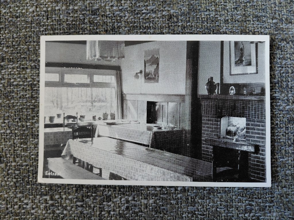 Interieur Clubhuis Ingeborg, Leusden, gelopen, 1964., Verzenden, 1960 tot 1980, Gelopen