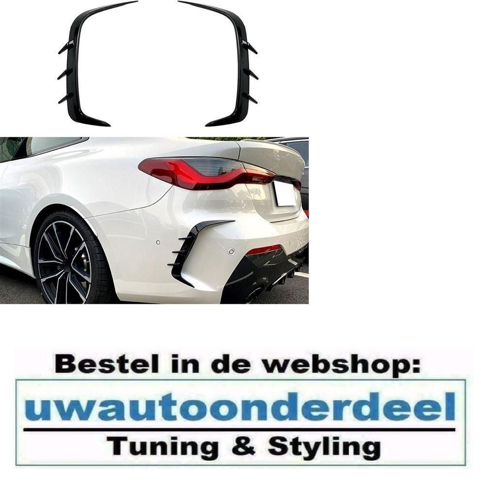 Shark Canard Spoiler M3 M4 Pack Styling Voor Bmw 4 serie G22, Verzenden, Automotive Parts, A.parts@hotmail.nl, Trasmolenlaan 12 3447 GZ Woerden
