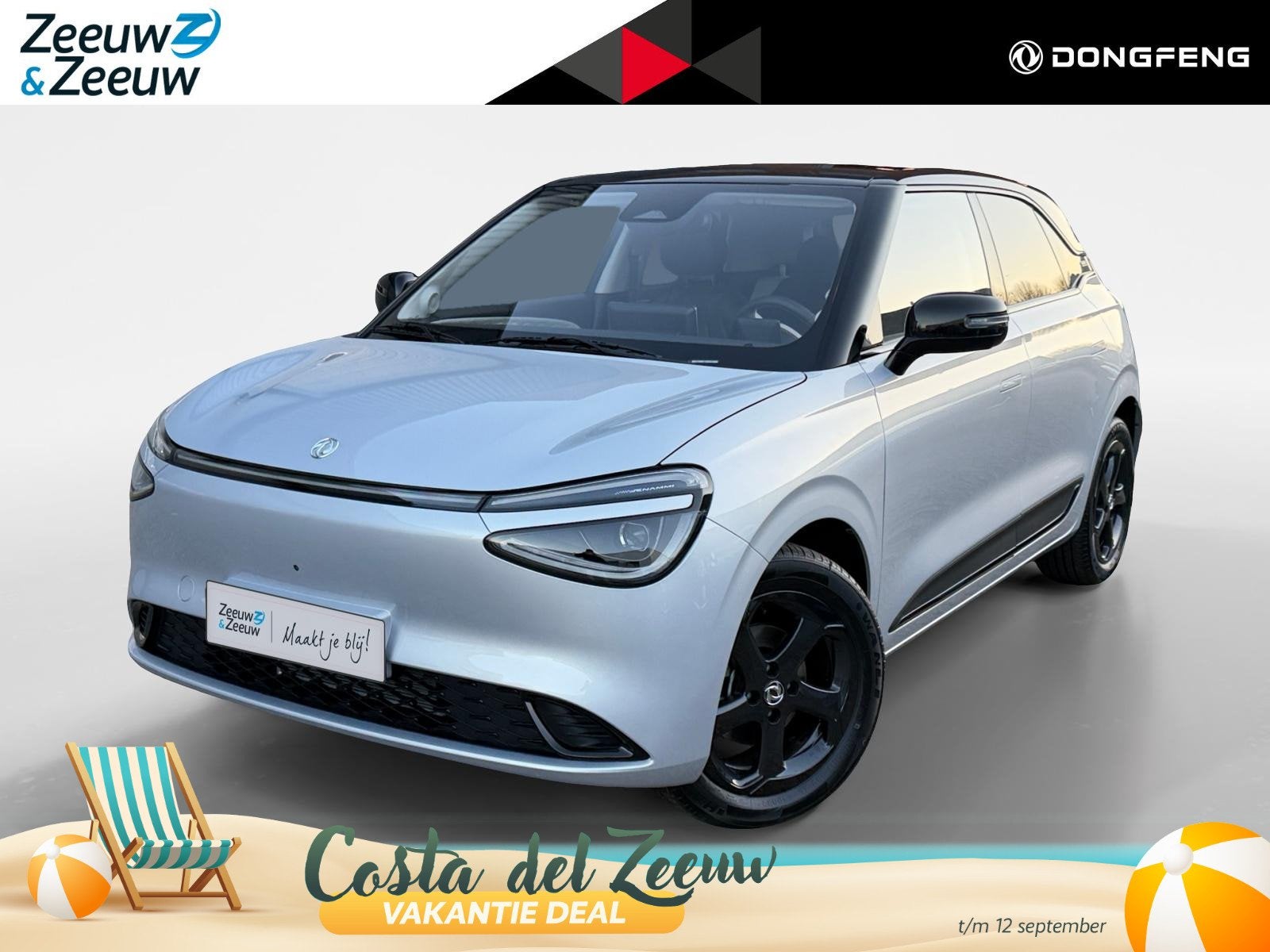 Dongfeng BOX Premium Edition 42 kWh | Demo | BlackSilver | Z, Auto's, Dongfeng, Stof, 95 pk, Origineel Nederlands, 650 kg