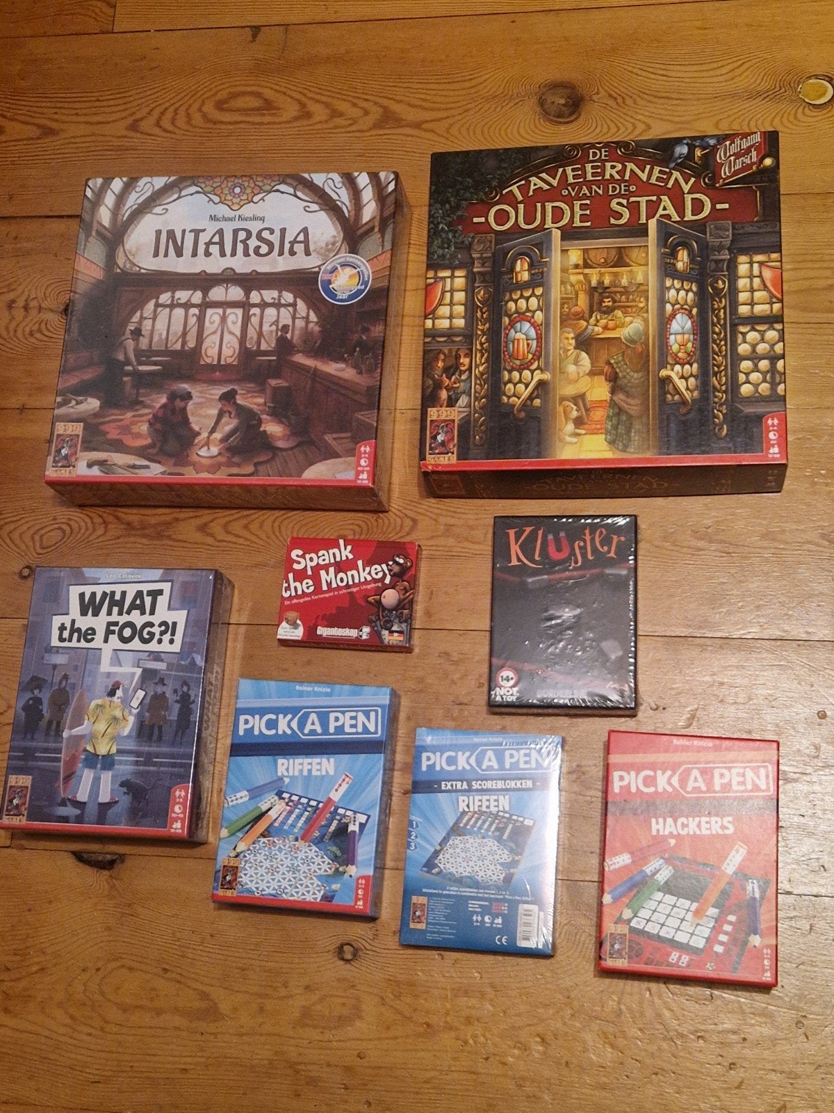 Spellen, Nieuw (in plastic) oa Intarsia, Pick a Pen, Een of twee spelers, Ophalen of Verzenden, Nieuw, 999 Games