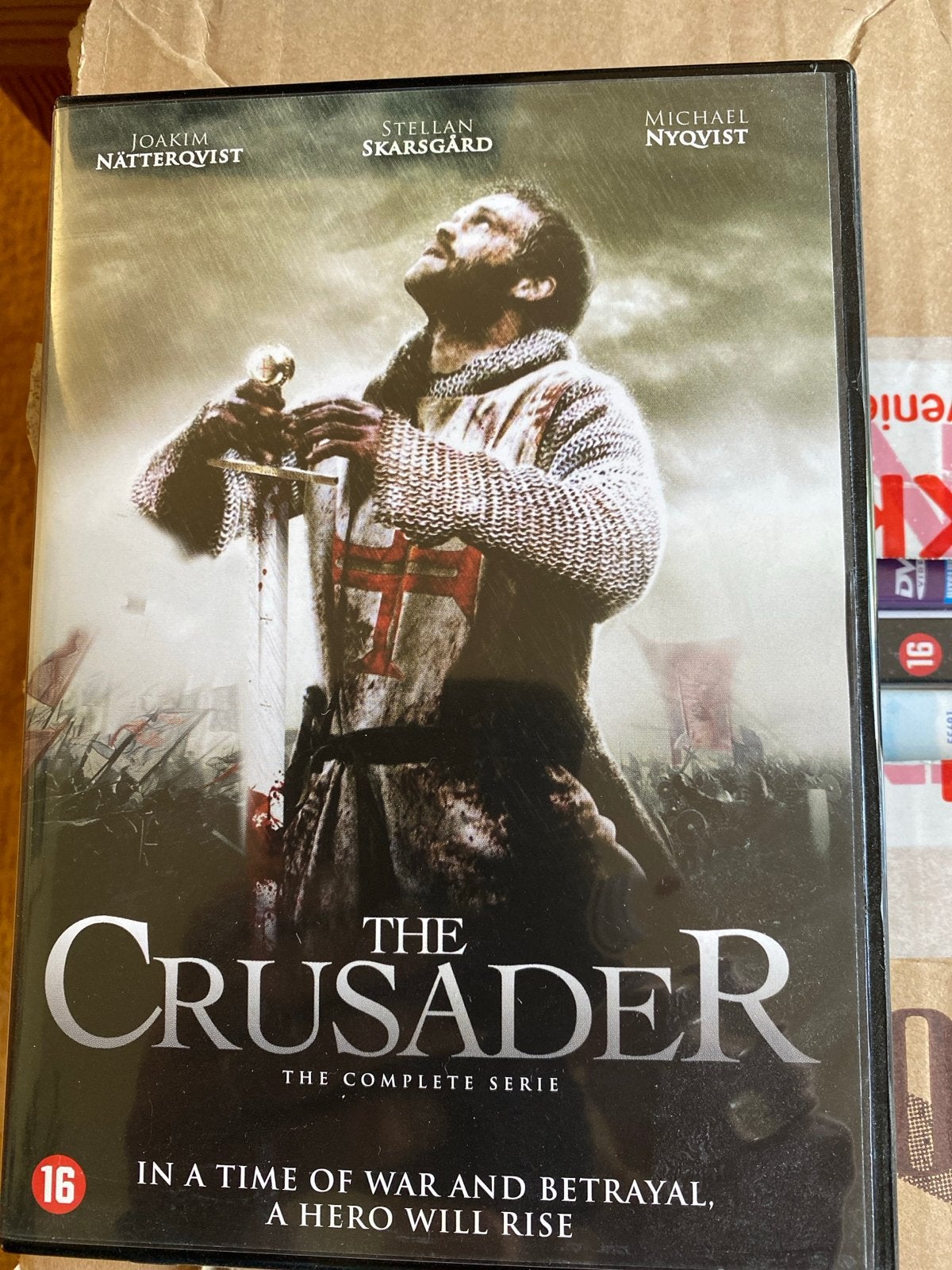 The Crusader: The Complete Serie - Historisch Drama DVD, Vanaf 16 jaar, Ophalen of Verzenden, Gebruikt, Historisch