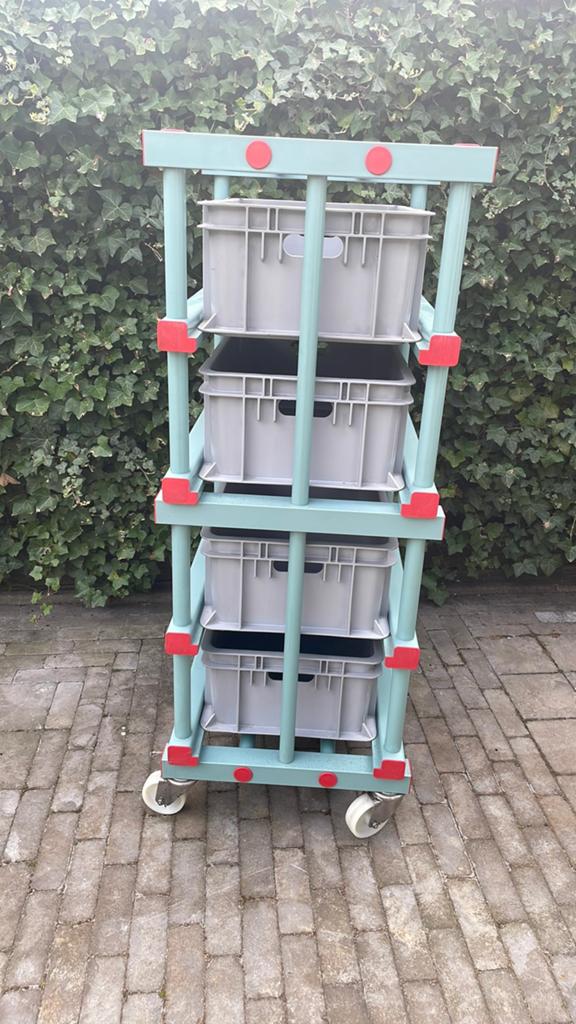 Verrijdbare kar, Ophalen of Verzenden
