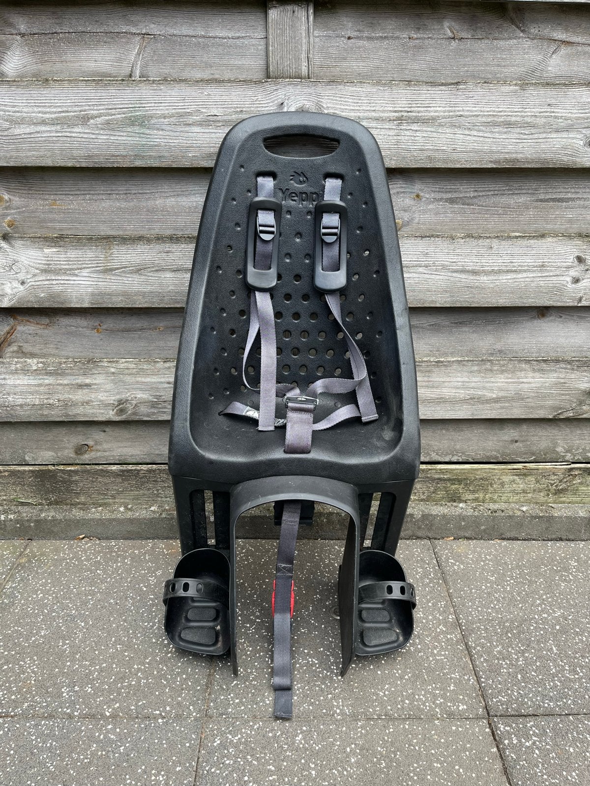 Yepp GMG Maxi EasyFit Achterzitje - Zwart, Fietsen en Brommers, Ophalen, Achterzitje, Voetsteuntjes, 0 t/m 18 kg