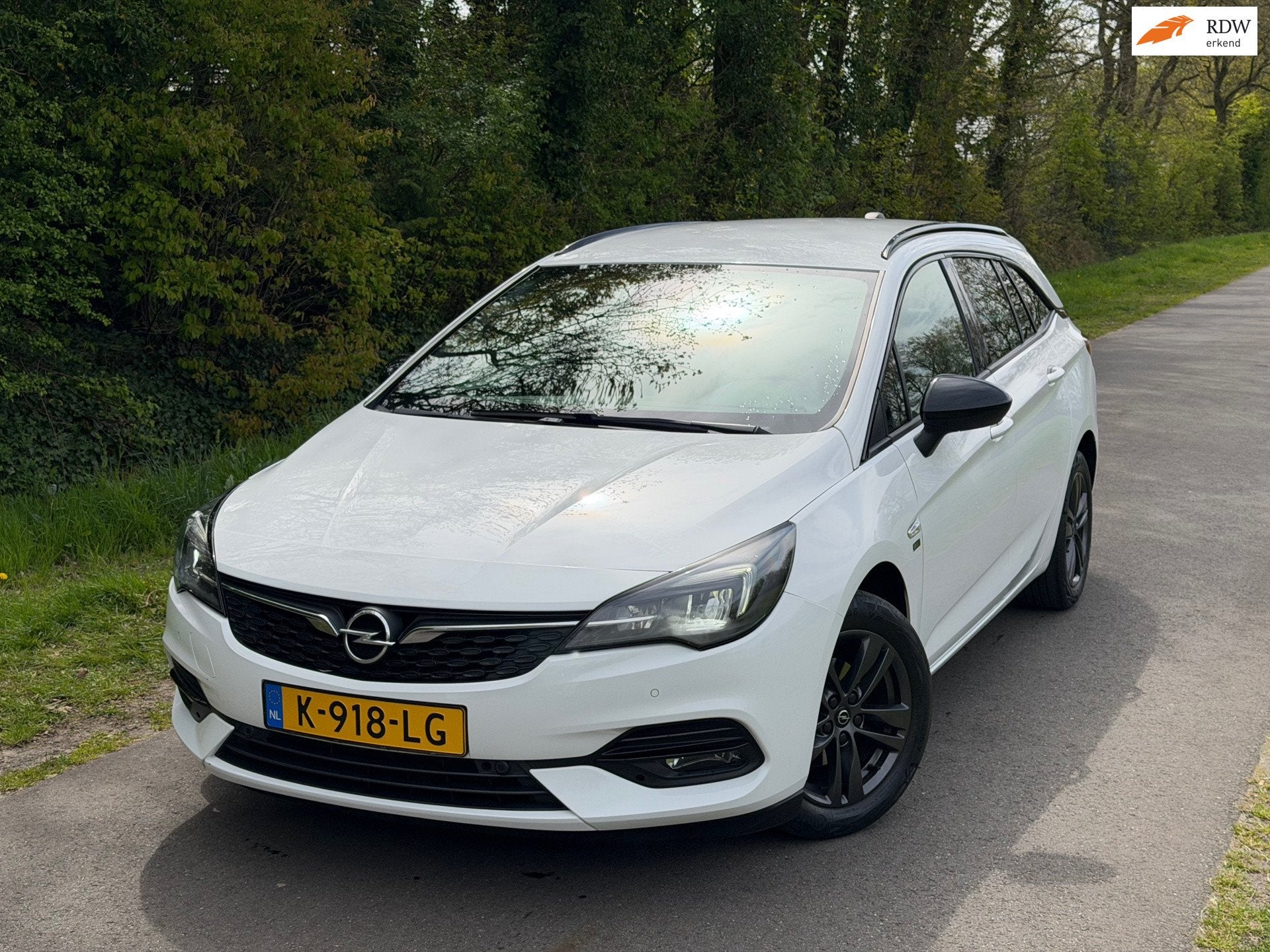 Opel Astra Sports Tourer 1.2 Edition 2020 | Cruise + Clima +, Auto's, Opel, Voorwielaandrijving, Stof, 1199 cc, Wit