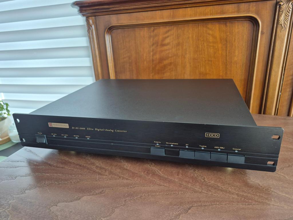 DAC Parasound D/AC 2000, Ophalen of Verzenden, Zo goed als nieuw