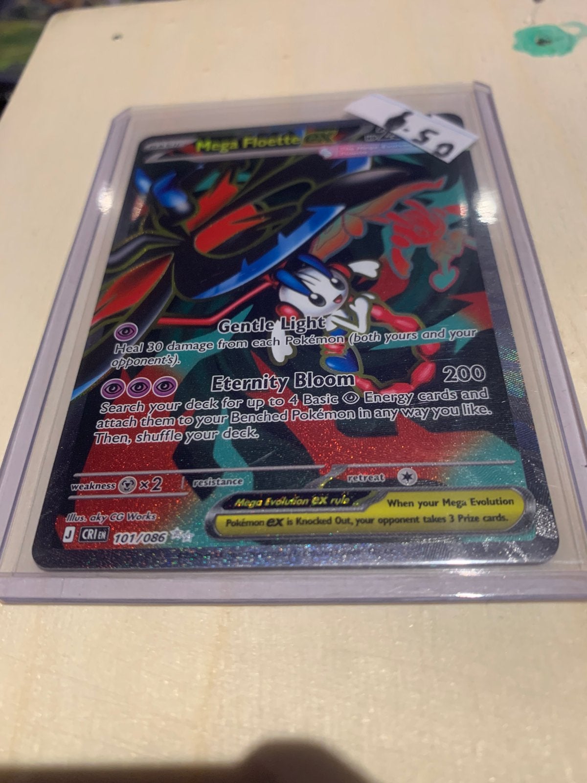 Mega floette EX 101/086, Ophalen of Verzenden