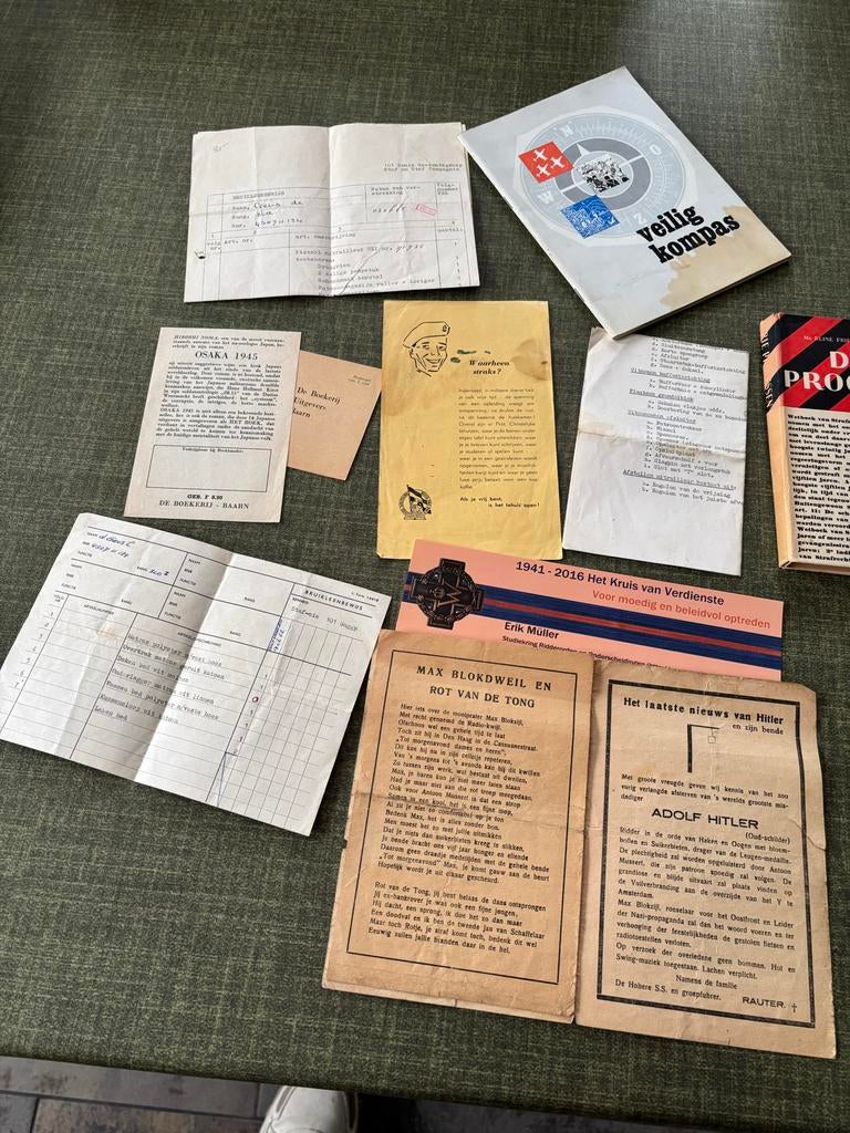 2e Wereldoorlog Prenten en Documenten Collectie, Ophalen of Verzenden, Overige soorten, Nederland, Boek of Tijdschrift