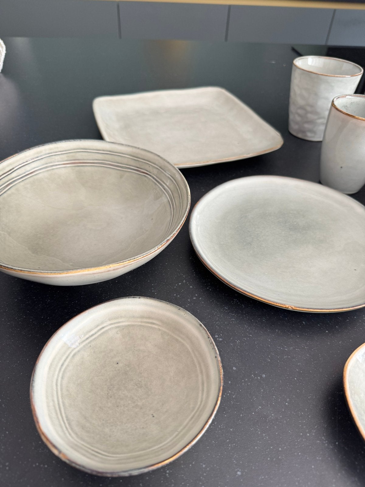 51-delig servies, Ophalen, Keramiek, Zo goed als nieuw, Overige stijlen
