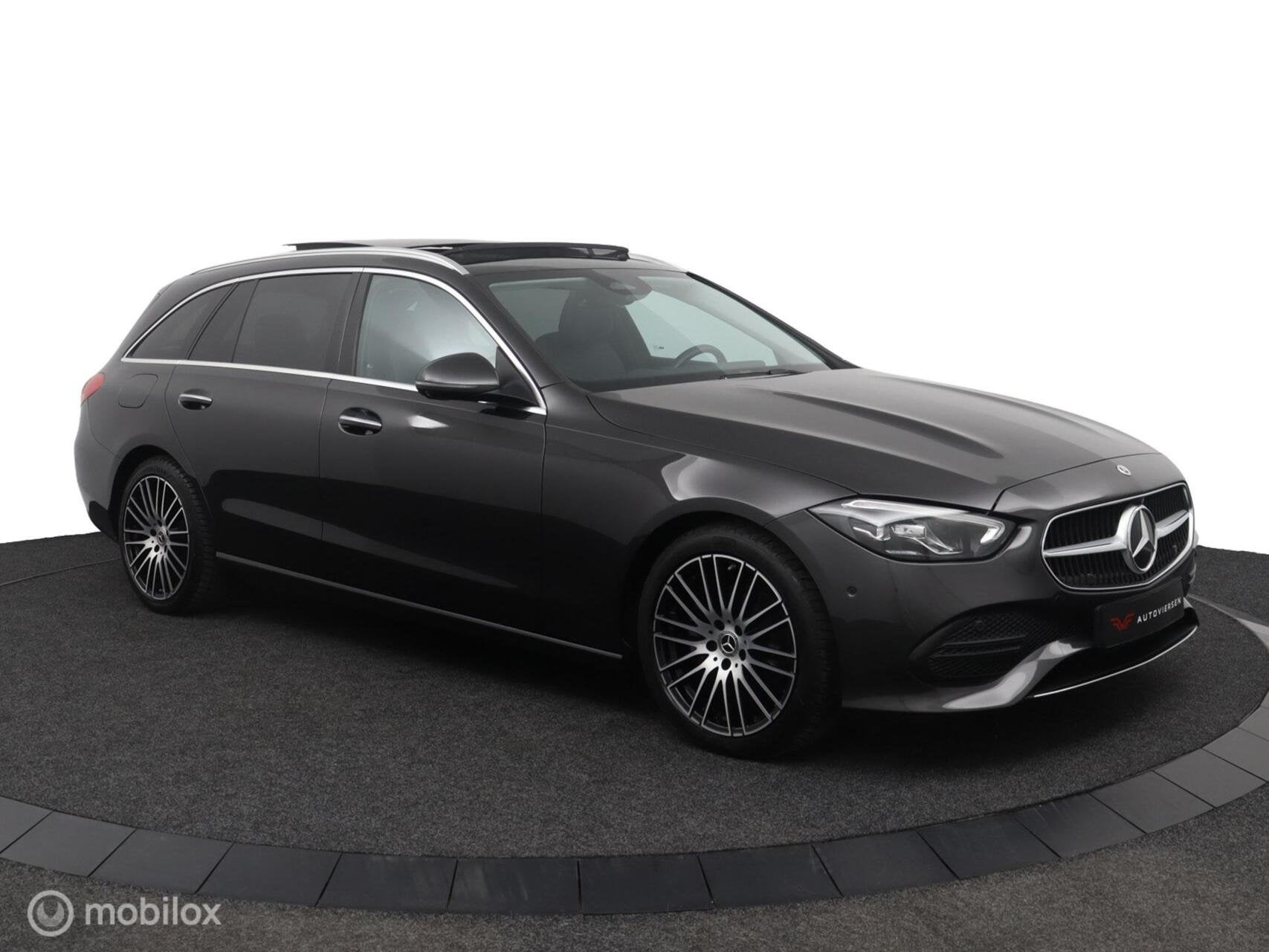 Mercedes C-klasse Estate 180 Luxury Line | Trekhaak | Pano |, Automaat, 4 cilinders, 170 pk, 93 €/maand