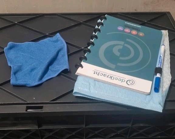 Correctbook met doek en pen, Ophalen of Verzenden, Nieuw