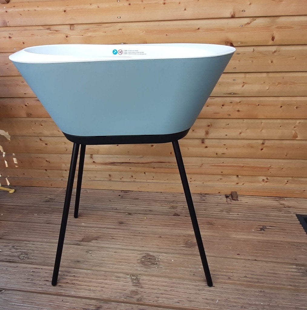Babybad z.g.a.n.  - We-Too Badset 5-Delig – licht blauw, Ophalen, Zo goed als nieuw, Badje, Overige merken