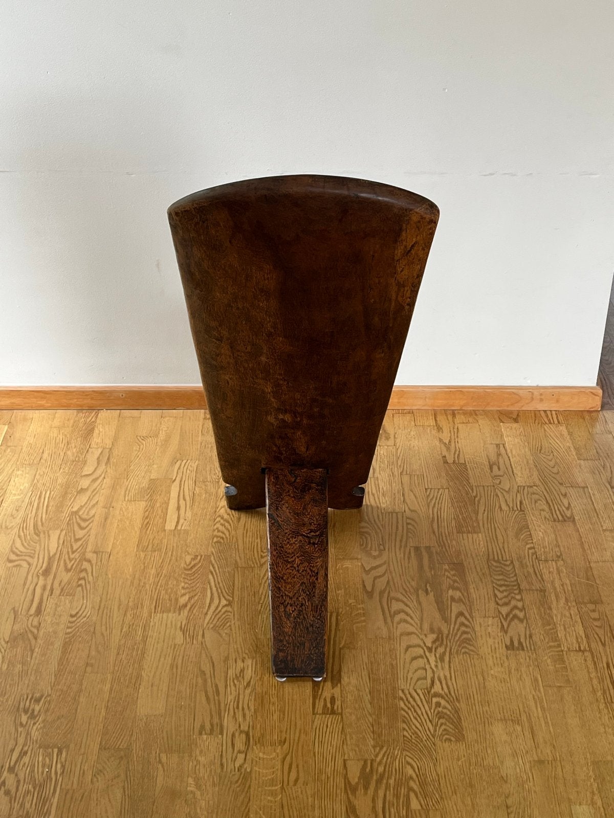 Afrikaanse vouwstoel, donker hout (lees stoel), Ophalen