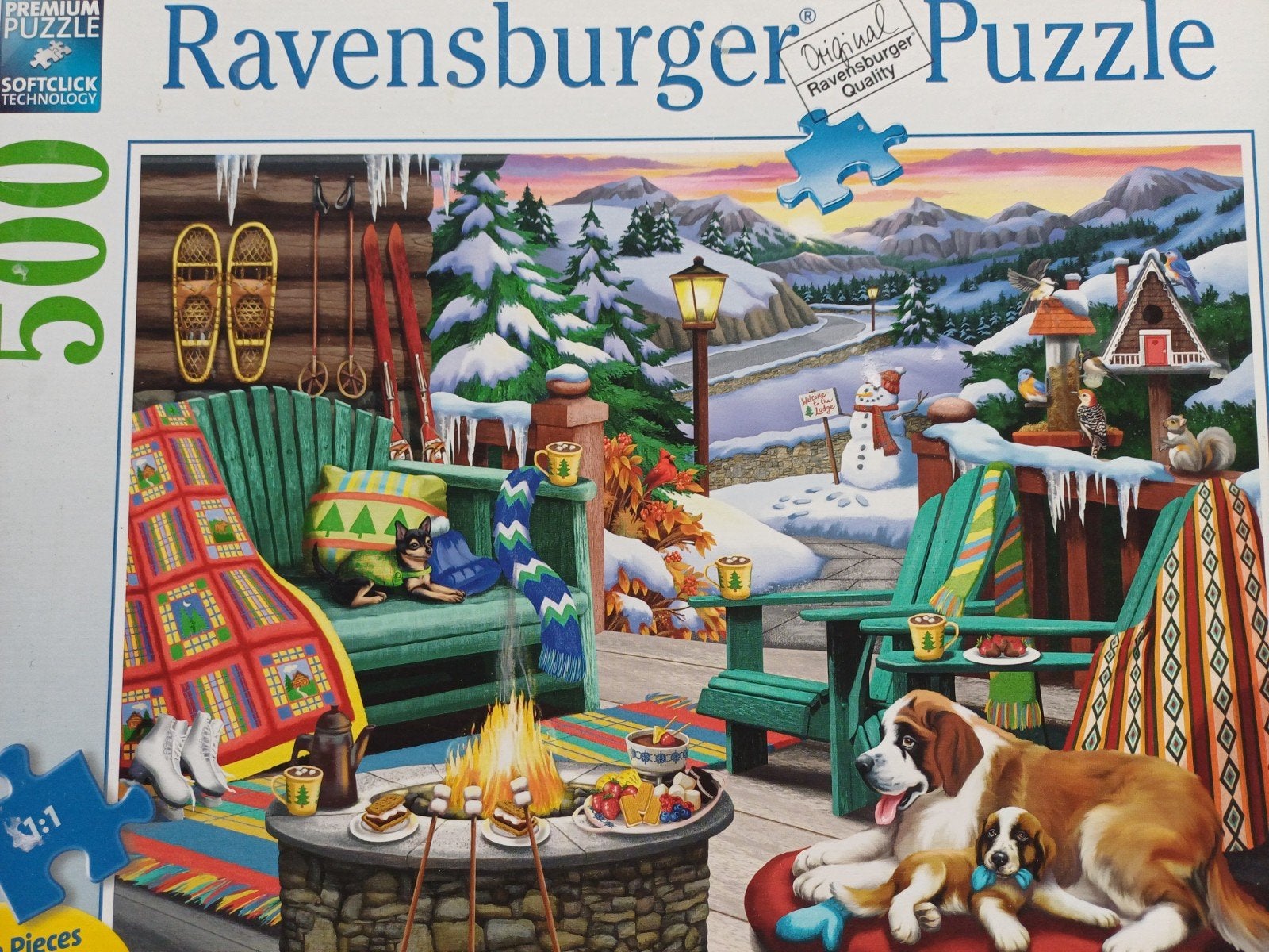 Puzzel 500 XL stukjes Winter, Ravensburger, Ophalen of Verzenden, 500 t/m 1500 stukjes, Nieuw, Legpuzzel