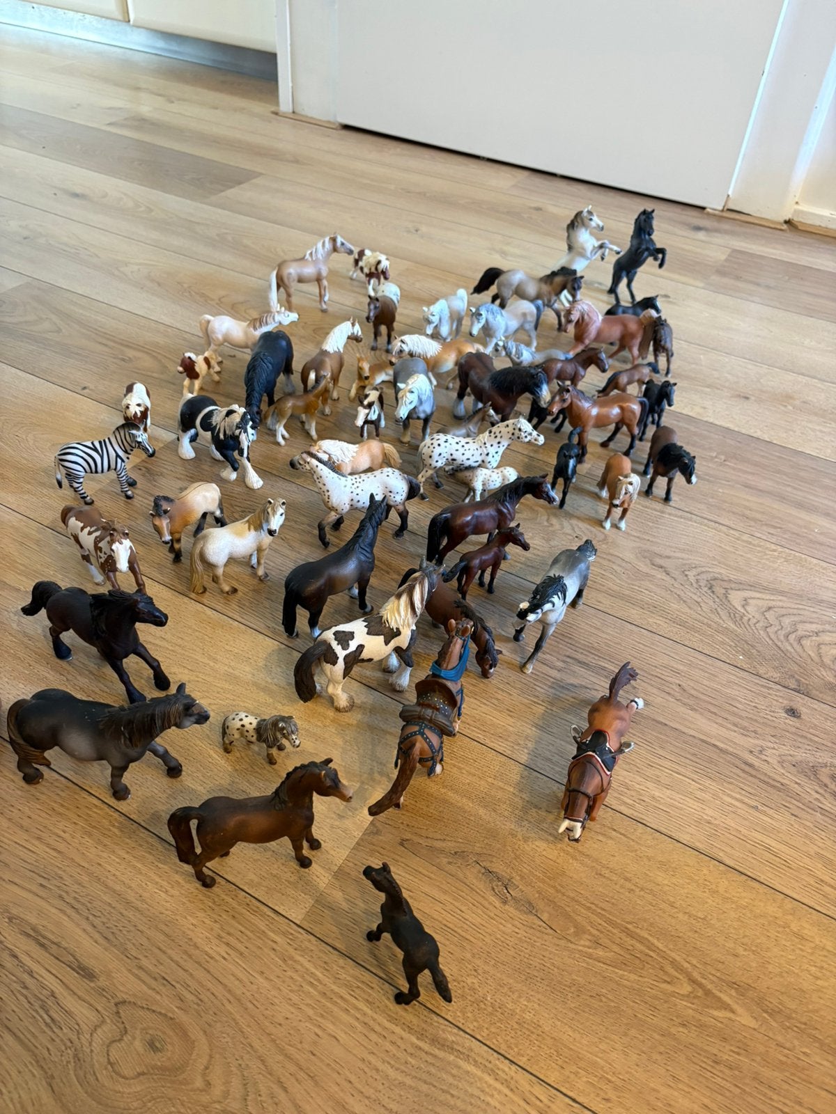 Set Schleich paarden, Ophalen of Verzenden, Zo goed als nieuw