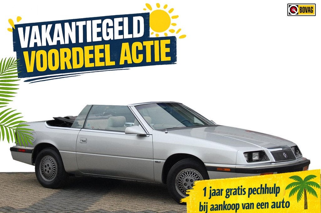 Chrysler LeBaron 3.0I V6 CONVERTIBLE, Auto's, Cabriolet, Chrysler, Bedrijf, 2972 cc